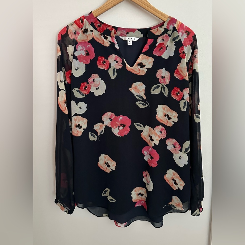 Cabi long sleeve blouse